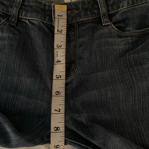 WHBM Jeans Women's Size 2 Signature Blanc Sculpting Blue Mid-Rise Flare Bootcut - Picture 8 of 8